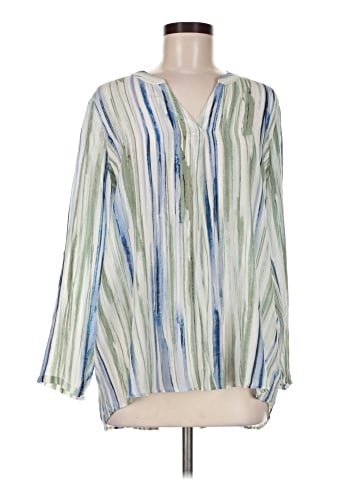 Nic + Zoe 3/4 Sleeve Silk Top (view 1)