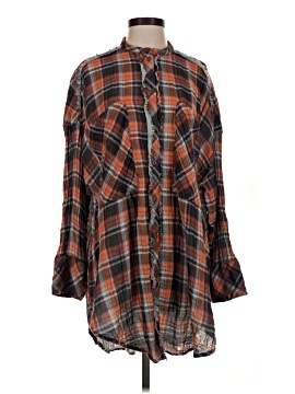 Intimately By Free People Long Sleeve Button Down Shirt