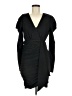 Main Strip Black Cocktail Dress Size M - photo 1