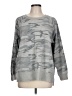 Maurices Camo Gray Pullover Sweater Size L - photo 1
