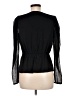 Express 100% Polyester Black Long Sleeve Blouse Size M - photo 2