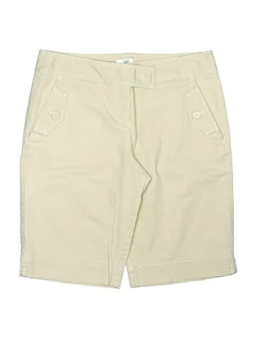 Ann Taylor LOFT Khaki Shorts (view 1)