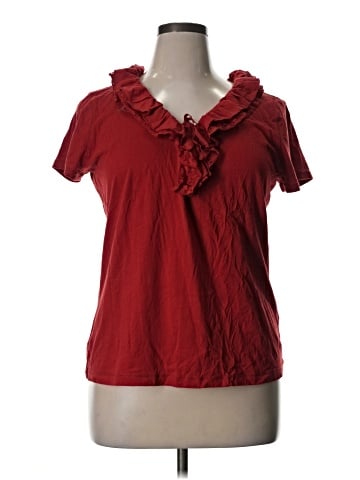 Lauren Jeans Co. Short Sleeve Blouse (view 1)