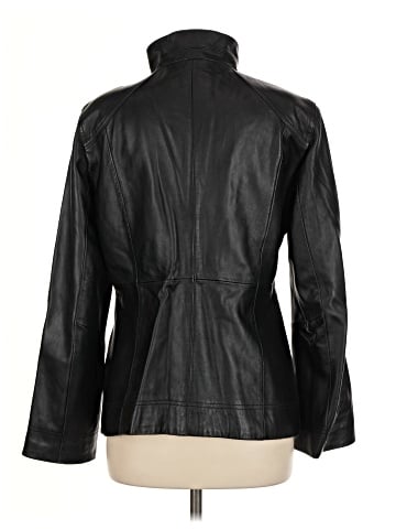Calvin Klein Leather Jacket (view 2)