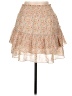 Altar'd State 100% Polyester Paisley Orange Casual Skirt Size L - photo 2