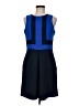 MICHAEL Michael Kors Color Block Blue Cocktail Dress Size 6 - photo 1