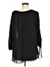 Assorted Brands 100% Polyester Black 3/4 Sleeve Blouse Size M - photo 2