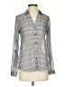 Outback Red Stripes Gray Long Sleeve Blouse Size XS - photo 1