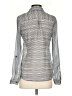 Outback Red Stripes Gray Long Sleeve Blouse Size XS - photo 2