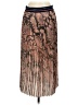 Assorted Brands Print Brown Formal Skirt Size 3 - photo 2