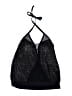 Athena Chevron-herringbone Black Swimsuit Top Size 10 - photo 1