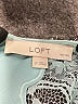 Ann Taylor LOFT 100% Polyester Teal Sleeveless Blouse Size Lg Petite - photo 7