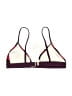 Solid & Striped Stripes Burgundy Swimsuit Top Size M - photo 2