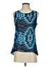Dots 100% Polyester Blue Tank Top Size S - photo 1