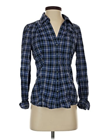 Express Long Sleeve Button-Down Shirt (view 1)