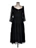 J.Crew 100% Polyester Black Casual Dress Size 10 - photo 1