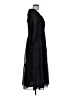 J.Crew 100% Polyester Black Casual Dress Size 10 - photo 4