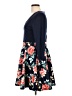 City Studio Floral Blue Casual Dress Size 13 - photo 5