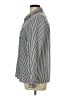 Sabie 100% Polyester Stripes Black Long Sleeve Blouse Size L - photo 5