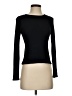 perfectwhitetee Black Long Sleeve Top Size XS - photo 1