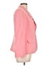 Investments 100% Silk Pink Silk Blazer Size 10 - photo 4