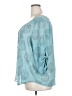 Torrid 100% Polyester Teal 3/4 Sleeve Blouse Size 2X Plus (2) - photo 5