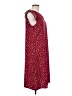 Shein Polka Dots Burgundy Casual Dress Size 6 - photo 4