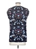 DR2 100% Polyester Blue Short Sleeve Blouse Size S (petite) - photo 2