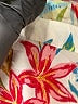 Elan 100% Rayon Floral White Long Sleeve Blouse Size M - photo 10