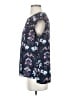 DR2 100% Polyester Blue Short Sleeve Blouse Size S (petite) - photo 5
