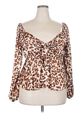 Socialite Long Sleeve Blouse (view 1)