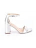 Sam Edelman Metallic Silver Sandals Size 9 1/2 - photo 1
