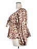 Socialite 100% Polyester Brown Long Sleeve Blouse Size XXL - photo 5