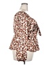 Socialite 100% Polyester Brown Long Sleeve Blouse Size XXL - photo 4