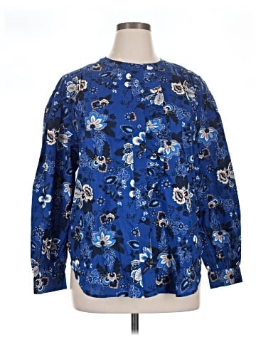 Lane Bryant Long Sleeve Blouse (view 1)