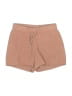 Uniqlo 100% Polyester Tweed Tan Shorts Size XS - photo 1
