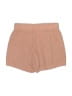 Uniqlo 100% Polyester Tweed Tan Shorts Size XS - photo 2