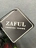 Zaful 100% Polyester Black Green 3/4 Sleeve Blouse Size 4 - photo 7