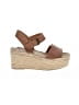 Soludos 100% Leather Tan Wedges Size 7 - photo 1