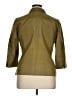Claiborne 100% Silk Green Silk Blazer Size 14 - photo 2