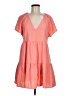 Universal Thread Solid Orange Casual Dress Size M - photo 1