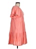 Universal Thread Solid Orange Casual Dress Size M - photo 4