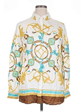 J. McLaughlin Long Sleeve Blouse (view 1)
