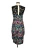 Nicole Miller Graphic Black Cocktail Dress Size 8 - photo 2