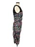 Nicole Miller Graphic Black Cocktail Dress Size 8 - photo 4