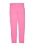 Justice 100% Recycled Polyester Solid Pink Active Pants Size 12 - photo 2