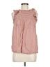 Ann Taylor LOFT Pink Sleeveless Blouse Size M - photo 1