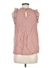 Ann Taylor LOFT Pink Sleeveless Blouse Size M - photo 2