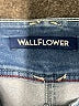 Wallflower Stripes Blue Jeans Size 7 - photo 7