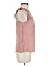 Ann Taylor LOFT Pink Sleeveless Blouse Size M - photo 4